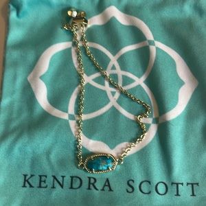 Kendra Scott Bracelet Gold and Turquoise